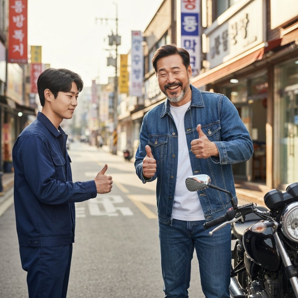 스피드바이크 서비스 후 만족한 고객