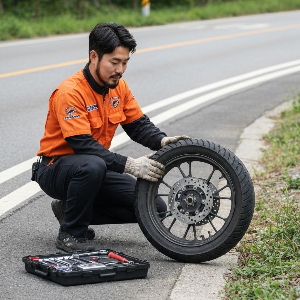 스피드바이크 타이어 교체 서비스